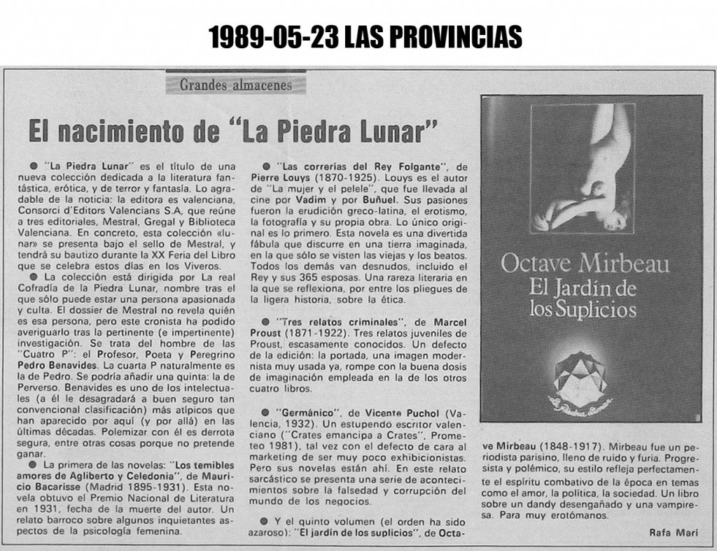 Piedra Lunar Vicente Puchol